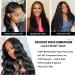 ALIPOP 26'' Brazilian Body Wave 5x5 HD Transparent Lace Front Wig - Glueless 180% Density Closure Wig for Women - Buy Online on GoSupps.com