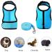 Adjustable Soft Rabbit Dishes Set - 2 Breathable Small Animal Dishes with Leash for Outdoor Use | Perfect for Rabbits Hares Hamsters & Cats - Buy Online on GoSupps.com