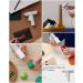 HOTO Cordless Hot Glue Gun: Fast Heating | Smart Power-off | USB-C Rechargeable | Intelligent Temperature Control | 10 Glue Sticks - Ideal for Crafts, DIY, Home Repairs - Buy Online on GoSupps.com