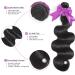 BEANATASHA Body Wave Bundles 16-20 Inch 10A Brazilian Virgin Human Hair Extensions - Natural Black, Double Weft, Anti-shedding, Full & Thick - 3 Bundle Deals - Buy Online on GoSupps.com