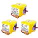 (3-Pack) BR-2/3AGCT4A /A98L-0031-0025 6V 4400mAh Replacement Battery Replace for FANUC CNC System with Brown Plug Non-Rechargeable