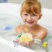 Rocutus Child Bath Shower Sponge Pouf Set with Hooks - 4 Pack Cute Bath Flower Loofahs for Kids - Perfect for Travel - Mixed Colors - Buy Online on GoSupps.com