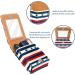 Buy American Stars Leather Lipstick Case - Mini Organizer with Mirror | Ideal Lip Gloss Holder - Buy Online on GoSupps.com