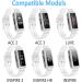 ESeekGo Clear TPU Bands for Fitbit Ace 3/2 & Inspire Series - Rugged Sport Design with Bumper Case - Suitable for Kids and Women - Clear Black+Green (3 Pack) - Buy Online on GoSupps.com