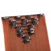 Clip-In Hair Extensions - 66cm Red-Brown Synthetic & Real Hair - 18 Clips for Full Head - Buy Online on GoSupps.com