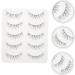 minkissy 5 Pairs Fake Eyelashes Volume Eyelashes False Lashes Faux Pesta as Postizas Naturales Makeup Lashes Lash Extension Accessories Beauty Eyelashes 3d Decorate Sharpen Artificial Fiber - Buy Online on GoSupps.com