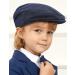 Mint Green Baby Flat Cap | Vintage Drivers Hat with Lining | Age 0-8 Years | Breathable & Soft | 6-12 Months | Sapphire Blue - Buy Online on GoSupps.com