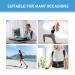 AOFIT Back Support Belt - Adjustable Posture Corrector for Men & Women | Breathable Backure Correction & Comfort - Buy Online on GoSupps.com