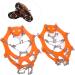 2pcsset 12 Tooth Mountaineering Crampons Wearproof Anti Skid Snow Shoes Accessory L Size: Suitable for 38 46 EU Size L Size: Suitable for 38 46 EU Size - Buy Online on GoSupps.com