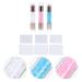 Minkissy Nail Stamp Kit - Silicone Gel Manicure Tool for Perfect Nail Art - DIY Nail Stamping Plates with Diamond Pebble Gel - Buy Online on GoSupps.com