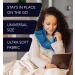 GENIANI Microwavable Heating Pad - Herbal Aromatherapy Neck Wrap for Pain Relief - Hot/Cold Compress (Space Blue) - Buy Online on GoSupps.com