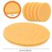 10 Pcs Yellow Oval Face Cleaning Sponges - Makeup Removal & Facial Care | International Shipping - Buy Online on GoSupps.com