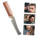Beaupretty Foldable Face Hair Brush & Bottle Opener - Portable Stainless Steel Travel Comb for Men's Beard Care & Hair Cutting - Buy Online on GoSupps.com