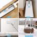 Masthome Self Wringing Flat Mop with 6 Reusable Pads - Hands-Free Microfiber Floor Cleaner for Hardwood, Laminate, Tile - Includes Scraper - Dust Mop 3005 - Buy Online on GoSupps.com