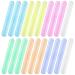 20 Pcs Travel Toothbrush Case Holder Plastic Portable Toothbrush Storage 7 Assort Color Toothpaste Case Cover Protector Great for Travel Business Camping School Use (Multicolor)