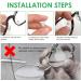 10 Pairs Silicone Nose Pads - Non-Slip Glasses & Sunglasses Accessories - Comfortable Pressure-Reducing Clear Pads - Buy Online on GoSupps.com
