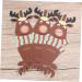  ABOOFAN ABOOFAN 75 Pieces Lollipop Card Decoration Card Lollipop Paper Christmas Message Card Christmas Lollipop Reindeer Candy Holder Chocolate - Buy Online on GoSupps.com