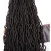 Leeven 30 Inch Nu Faux Locs Crochet Hair | Soft Braiding Hair for Women | 15 Strands | Goddess Faux Locs Extensions 1B Color 30 Inch - Buy Online on GoSupps.com