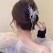 Large Butterfly Hair Claw Clip Set with Pearl Flower & Tassel - Non-Slip Hair Clamps for Styling (2pcs) - Buy Online on GoSupps.com