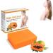 Lovelycat Savon de papaye claircissant la peau le savon de papaye contenant de l'acide hyaluronique r tinol am liore le teint in gal et hydrate le corps et le visage (1PC)