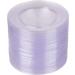 100 Clear Plastic 6.25 Inch Disposable Dessert Plates - Elegant Round Party Plates for Weddings & Events - Buy Online on GoSupps.com