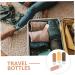 Travel Shampoo & Conditioner Set - Portable Silicone Toiletries Bottles | Empty Lotion Squeeze Bottles for International Shipping - Buy Online on GoSupps.com