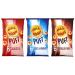 Hula Hoops Crisps Bundle Containing Hula Hoops Puft Salted x6 Hula Hoops Puft Salt & Vinegar x 6 Hula Hoops Puft Beef x 6
