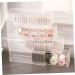 FOMIYES 1pc Box Eye Shadow Storage Box Makeup Organiser Dresser Storage Organizer Dresser Drawers Acrylic Eyeshadow Organizer Eyeshadow Organizer Box Acrylic Makeup Organiser Make up - Buy Online on GoSupps.com