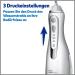 Waterpik Cordless Oral Shower - Advanced 4x Pressure Settings Adjustable 3.1 to 5.2 Bar Induction Charging - Wireless & Portable - Buy Online on GoSupps.com