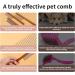3pcs Flea Comb for Cats Dogs Kittens Wooden Pet Grooming Combs with Wide/Dense/Round Tip Metal Teeth Multifunctional Cat Combing Brush for Flea Lice Tick Tangled Long Hair Removing Hair Artifact - Buy Online on GoSupps.com