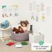 Soothing Corner Set for Kids | Calm Down Corner Accessories | Seastation with Soothing Posters Sensory Toys & Comfort Lap Pillow - Buy Online on GoSupps.com