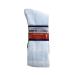 Diabetic CREW circulatory Socks Health Men s NON SKID SOLE Slipper Socks White 3