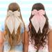3PCS Big Hair Bow Clips for Women and Girls - Large French Barrette Bowknot Hairpin Set - Buy Online on GoSupps.com