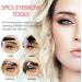 LHKJ Eyebrow Care Tools Kit Makeup Tool Kit for Men and Women - Buy Online on GoSupps.com