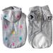 Cozy Fleece Dog Sweater & Cat Hoodie - Fluffy Pajamas for Small & Medium Breeds | French Bulldog Dachshund Chihuahua - XS Gray - Buy Online on GoSupps.com