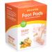 Natural Herbal Foot Pads - Overnight Foot Care Patches - Helps You Feel Refreshed - for Daily Relaxation - (Orange 100 Pads) Orange 100 Pads - Buy Online on GoSupps.com