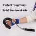 Solid Rubber Training Nunchucks with Steel Chain - Safe for Beginners & Professionals - Buy Online on GoSupps.com