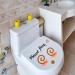 Maydahui Funny Face Expression Toilet Seat Sticker Set - 2 Pcs Waterproof Flush Decals for Bathroom - 10x9 and 11x10 Inches - Kids Potty Training Reminder - Buy Online on GoSupps.com