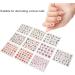 Nail Decal Nail Art Sticker Lipstick High Heels Pattern Self Adhesive for Home for Nail Salon for Natural Nail for Artificial Nail - Buy Online on GoSupps.com