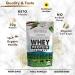 Vanilla Whey Protein Powder - Grass Fed Isolate with Real Sugar & Vanilla Flavor - Perfect for Shakes, Smoothies, Cooking & Baking - Non GMO & Gluten Free - 1 lb Pack - Buy Online on GoSupps.com