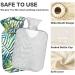 NAANLE 2L Hot Water Bottle with Cover - Watercolor Palm Leaf Large Size for Menstrual Cramps & Heat Therapy Relief - Buy Online on GoSupps.com