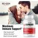 Re+Gen HERPRESCUE Cold Sore Support Supplement - Natural Capsules with Zinc Vitamin C & L-Lysine for Immune Health - 120 Capsules - International Shipping Available - Buy Online on GoSupps.com