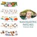 10 Pack Nasogastric/Oxygen Tube Precut Adhesive Tape for Animals - Left Side - Buy Online on GoSupps.com