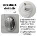 Aluminum Eye Shield Eye Patch - Breathable Eye Protection for Cataract Surgery & Post-Op Care - Buy Online on GoSupps.com