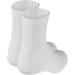 Truform Medical Compression Socks for Men & Women - 8-15 mmHg Ankle Length Low Cut White Medium | International Shipping Available - Buy Online on GoSupps.com