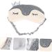 Lurrose 2pcs Cute Camping Fuzzy Blinders Eyepatch Set - Novelty Gift for Travel, Christmas, Birthday - Plush Animal Design Eye Cover for Sleeping - Practical Eyeshade - Buy Online on GoSupps.com
