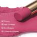 Oulac Rose Pink Creamy Matte Lipstick | Soft Satin Finish, Moisturizing Formula | Enriched with Rose Oil | Vegan & Cruelty-Free | 3.6g (Y07) Secret Life - Buy Online on GoSupps.com