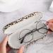Moko Double-Sided Glasses Case with Mirror | Scratch-Resistant & Stylish Leopard Pattern for Glasses Reading Glasses & Contact Lenses - International Shipping Available - Buy Online on GoSupps.com