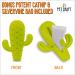 Pet Craft Supply Cactus Interactive Cat Toy - Bite Resistant Natural Rubber with Catnip & Silvervine Bags - Buy Online on GoSupps.com