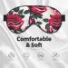Blossoming Rose Double-Sided Eye Mask | Soft Light Blocking Sleep Mask for Better Sleep Quality - International Shipping Available - Buy Online on GoSupps.com